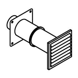 Viessmann Außenwanddurchführung DN 180... VIESSMANN-7439114 4054465420237 (Abb. 1)