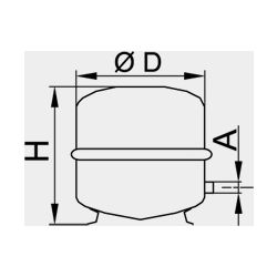 Viessmann Membran-Ausdehnungsgefäß H35, Weiß... VIESSMANN-7938083 4054465650641 (Abb. 1)