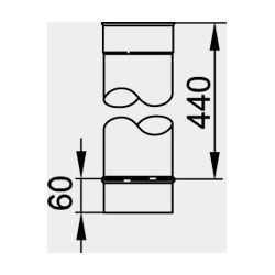 Viessmann Längenelement 500 einwandig, Systemgröße 130mm... VIESSMANN-9564693  (Abb. 1)