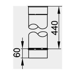 Viessmann Längenelement 500 einwandig, Systemgröße 150mm... VIESSMANN-9564694  (Abb. 1)