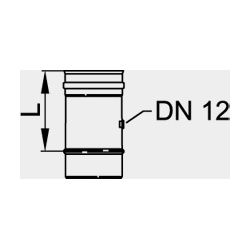 Viessmann Längenelement mit Messöffnung einwandig, Systemgröße 130mm... VIESSMANN-9564843  (Abb. 1)
