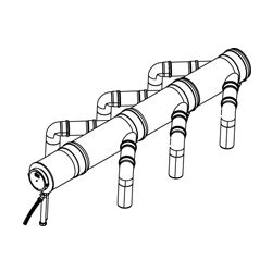 Viessmann Vitodens 200-W Gas-Brennwerttherme-Wandgerät Abgaskaskaden 6x80/100kW Blockaufstellung... VIESSMANN-ZK00692  (Abb. 1)