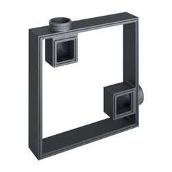 Viessmann Kombiwanddurchführung für Luft-/Wärmeführung Wärmepumpe... VIESSMANN-ZK01400  (Abb. 1)