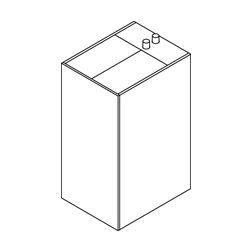 Viessmann Pelletbox mit Verkleidung, Deckel mit Entnahmeeinheit für Saugsystem, manuelle Befüllun... VIESSMANN-ZK01960  (Abb. 1)