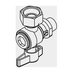 Viessmann Gashahn G 3/4" x R 1/2", ZK02146... VIESSMANN-ZK02146  (Abb. 1)