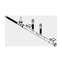Viessmann Kondenswasser-Sammelleitung 2-fach für Zweikesselanlage, ZK02631... VIESSMANN-ZK02631  (Abb. 1)