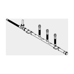 Viessmann Kondenswasser-Sammelleitung 3-fach für Dreikesselanlage, ZK02632... VIESSMANN-ZK02632  (Abb. 1)