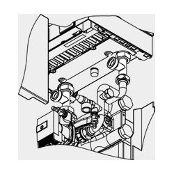 Viessmann Anschluss-Set Speicher G 1 1/2", ZK03669... VIESSMANN-ZK03669  (Abb. 1)