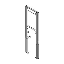 Viessmann Vorwandmontagerahmen 110mm für Gas-Umlaufwasserheizer, ZK04309... VIESSMANN-ZK04309  (Abb. 1)