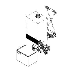 Viessmann Unterbaukit mit Mischer für zwei Heizkreise PlusBus... VIESSMANN-ZK04304  (Abb. 1)