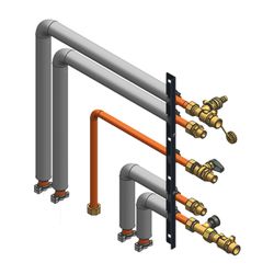 Viessmann Anbausatz seitlich Aufputz VD, ZK04312... VIESSMANN-ZK04312  (Abb. 1)