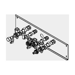 Viessmann Armaturen-Bausatz Kombi Unterputz EU, ZK04926... VIESSMANN-ZK04926  (Abb. 1)