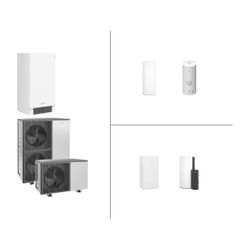 Viessmann Vitocal Split-Luft/Wasser-Wärmepumpen Paket 200-S AWB-E-AC 201.D13, R410 A, 13,4kW, mit... VIESSMANN-Z015549  (Abb. 1)
