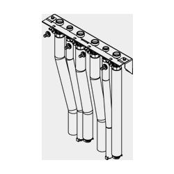 Viessmann Montagehilfe Aufputz nach oben, ZK06061... VIESSMANN-ZK06061  (Abb. 1)