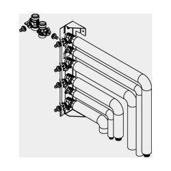 Viessmann Montagehilfe Aufputz nach links 2C, ZK06226... VIESSMANN-ZK06226  (Abb. 1)