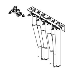 Viessmann Montagehilfe Aufputz nach oben 2C... VIESSMANN-ZK06225  (Abb. 1)