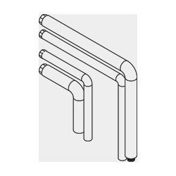Viessmann Anschluss-Set Aufputz nach links, 1 Heizkreis, ZK06402... VIESSMANN-ZK06402  (Abb. 1)