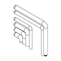 Viessmann Anschluss-Set Aufputz nach links 2 Heizkreise... VIESSMANN-ZK06405  (Abb. 1)