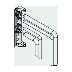 Viessmann Montagehilfe Aufputz nach links, 1 Heizkreis... VIESSMANN-ZK06408  (Abb. 1)