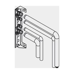 Viessmann Montagehilfe Aufputz nach links, 1 Heizkreis, ZK06408... VIESSMANN-ZK06408  (Abb. 1)