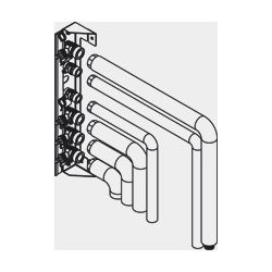 Viessmann Montagehilfe Aufputz nach links, 2 Heizkreise, ZK06411... VIESSMANN-ZK06411  (Abb. 1)