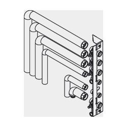 Viessmann Montagehilfe Aufputz nach rechts, 2 Heizkreise, ZK06412... VIESSMANN-ZK06412  (Abb. 1)