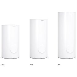 Viessmann Vitocell 300-V EVWA-200-S3 Edelstahl-Speicher-Wassererwärmer, 200l, Vitopearlwhite... VIESSMANN-Z028529  (Abb. 1)