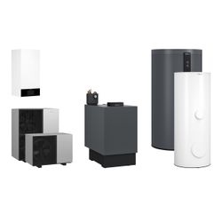 Viessmann Hybridpaket Vitocal 150-A AWO-E-AC 151.A10 L/W-WP Monoblock 7,3kW A7W35 R290, Vitoladen... VIESSMANN-Z030361  (Abb. 1)