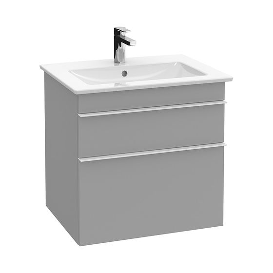 Villeroy & Boch Waschtischunterschrank Venticello 05 553x590x502mm 2 Auszüge, Waschtisch mittig, Soft Grey