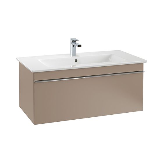 Villeroy & Boch Waschtischunterschrank Venticello 02 953x420x502mm 1 Auszug, Waschtisch mittig, Soft Grey