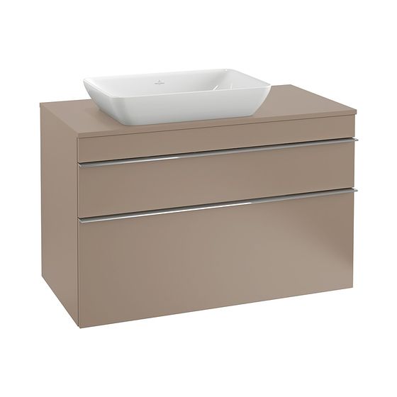 Villeroy & Boch Waschtischunterschrank Venticello 02 957x606x502mm 2 Auszüge, Waschbecken links, Kansas Oak