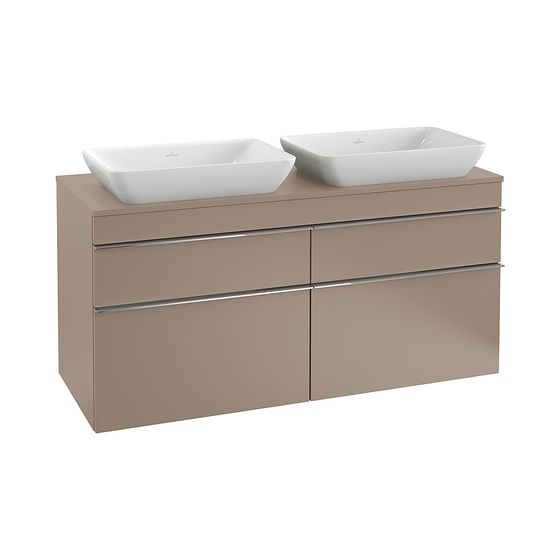 Villeroy & Boch Waschtischunterschrank Venticello 01 1257x606x502mm 4 Auszüge, für 2 Waschbecken Arizona Oak