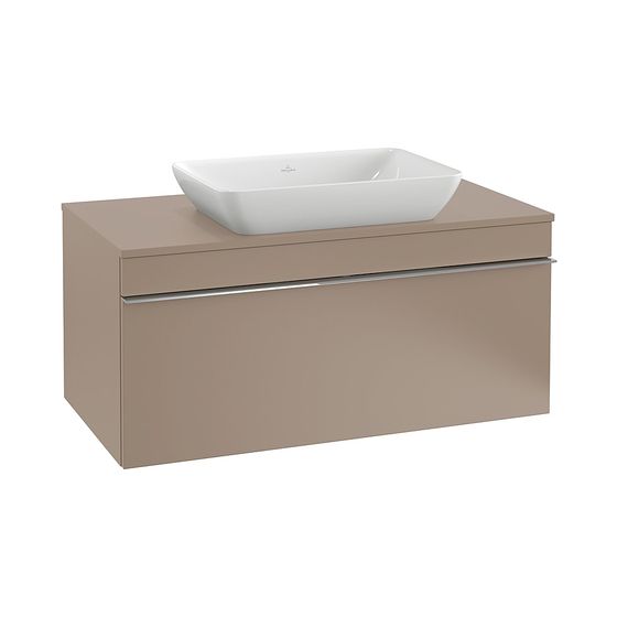 Villeroy & Boch Waschtischunterschrank Venticello 01 757x436x502mm 1 Auszug, Waschtisch mittig, Soft Grey