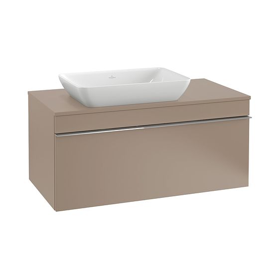 Villeroy & Boch Waschtischunterschrank Venticello 02 957x436x502mm 1 Auszug, Waschbecken links, Kansas Oak