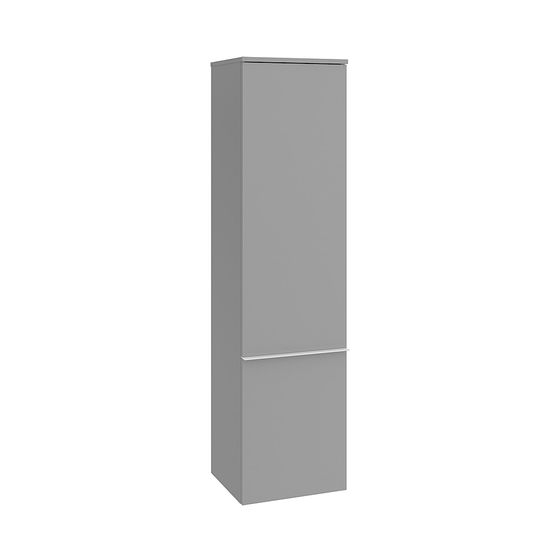 Villeroy & Boch Hochschrank Venticello 05 404x1546x372mm 1 Tür Anschlag links, Glossy Grey