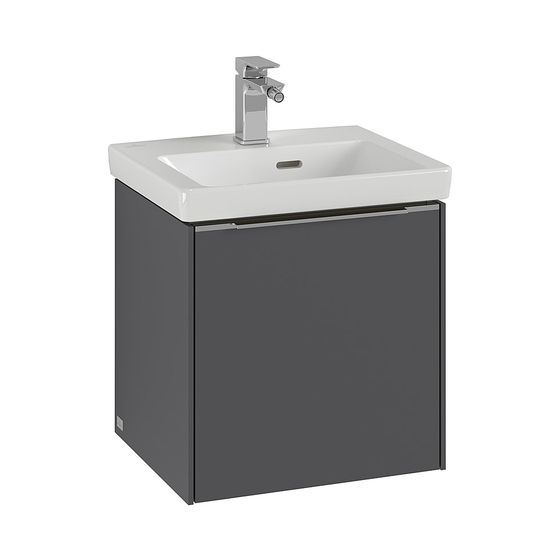 Villeroy & Boch Waschtischunterschrank Subway 3.0 01 423x429x362mm 1 Tür, Anschlag rechts, Waschtisch mittig, Cashmere Grey