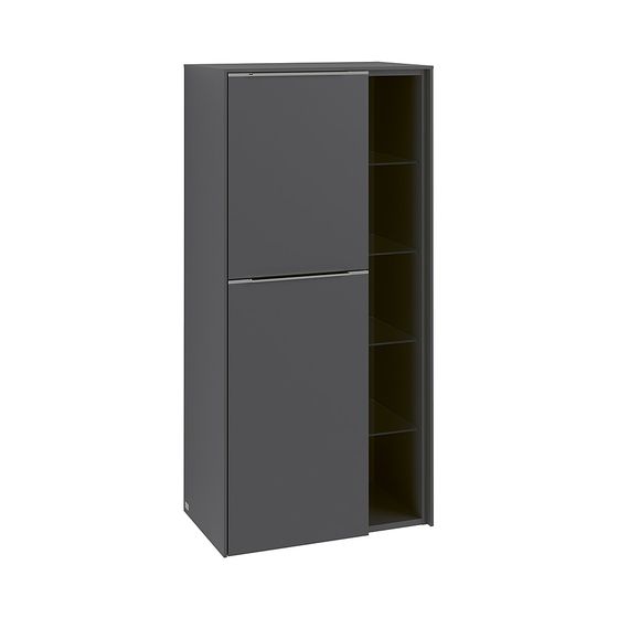 Villeroy & Boch Mittelschrank Subway 3.0 00 574x1200x346mm 2 Türen, Anschlag links, Stone Oak