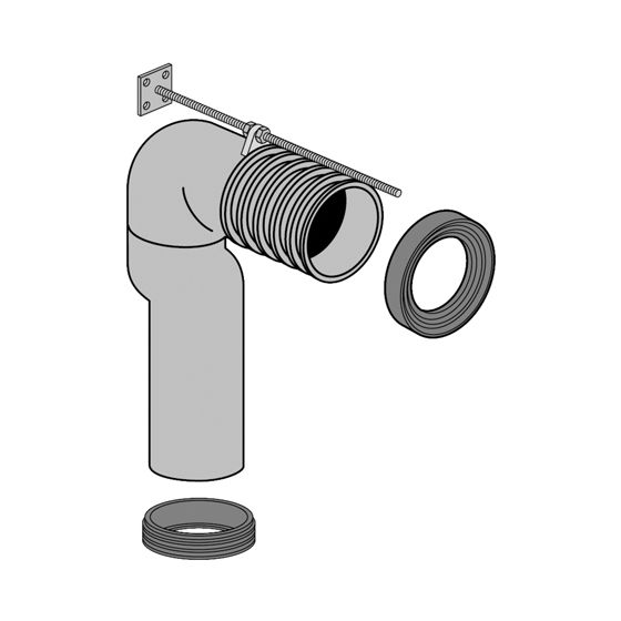Villeroy & Boch Vario-Abflussbogen 871100