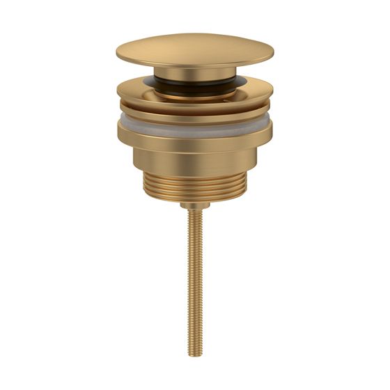 Villeroy & Boch Push-Open-Ablaufgarnitur Universal Taps & Fittings 63x61x63mm Brushed Gold