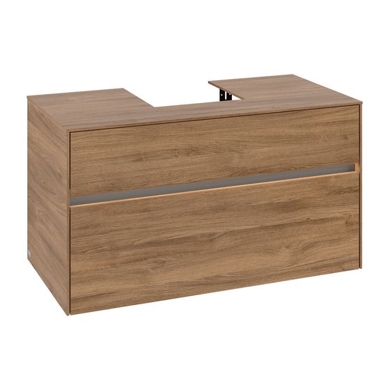 Villeroy & Boch Waschtischunterschrank Collaro C094B0 1000x548x500mm mit Beleuchtung Kansas Oak