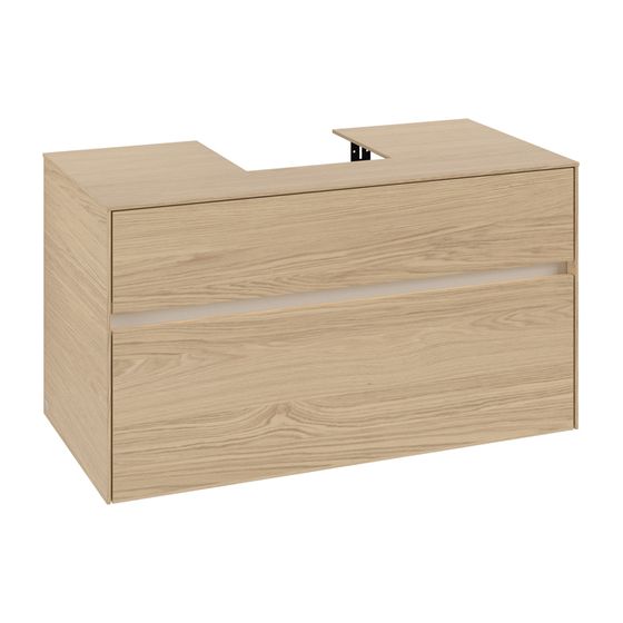 Villeroy & Boch Waschtischunterschrank Collaro C094B0 1000x548x500mm mit Beleuchtung Nordic Oak