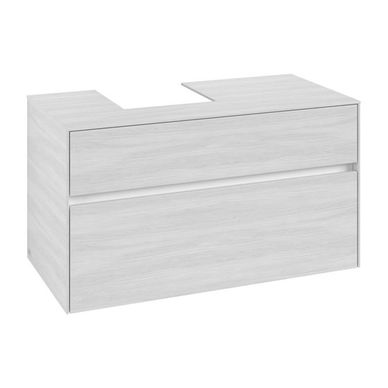 Villeroy & Boch Waschtischunterschrank Collaro C09500 1000x548x500mm White Wood