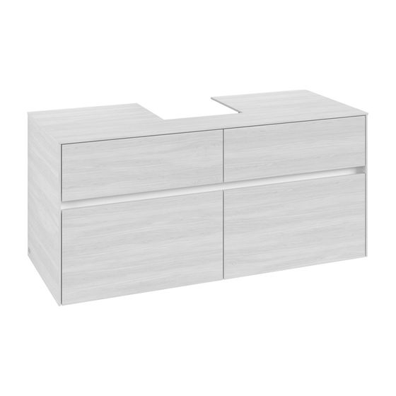 Villeroy & Boch Waschtischunterschrank Collaro C09700 1200x548x500mm White Wood