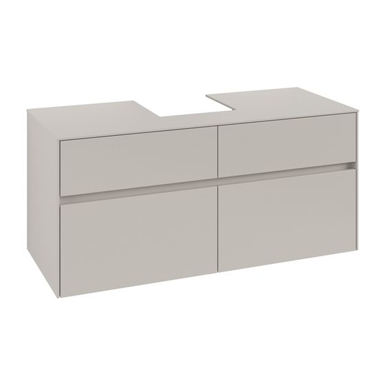 Villeroy & Boch Waschtischunterschrank Collaro C09700 1200x548x500mm Soft Grey