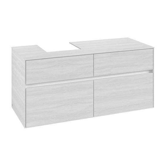 Villeroy & Boch Waschtischunterschrank Collaro C09800 1200x548x500mm White Wood