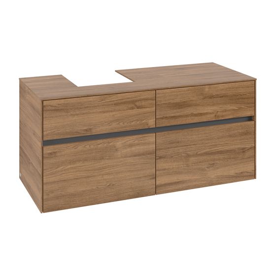 Villeroy & Boch Waschtischunterschrank Collaro C09800 1200x548x500mm Kansas Oak