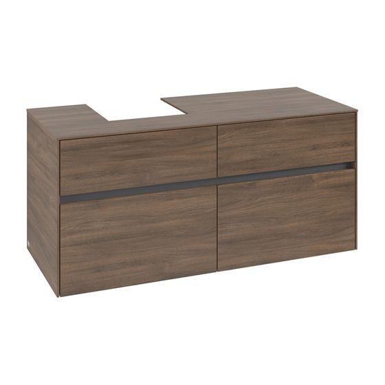 Villeroy & Boch Waschtischunterschrank Collaro C09800 1200x548x500mm Arizona Oak