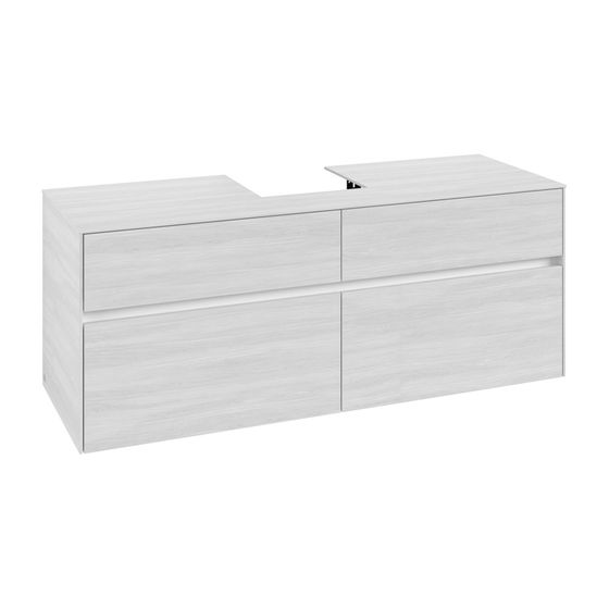 Villeroy & Boch Waschtischunterschrank Collaro C10000 1400x548x500mm White Wood