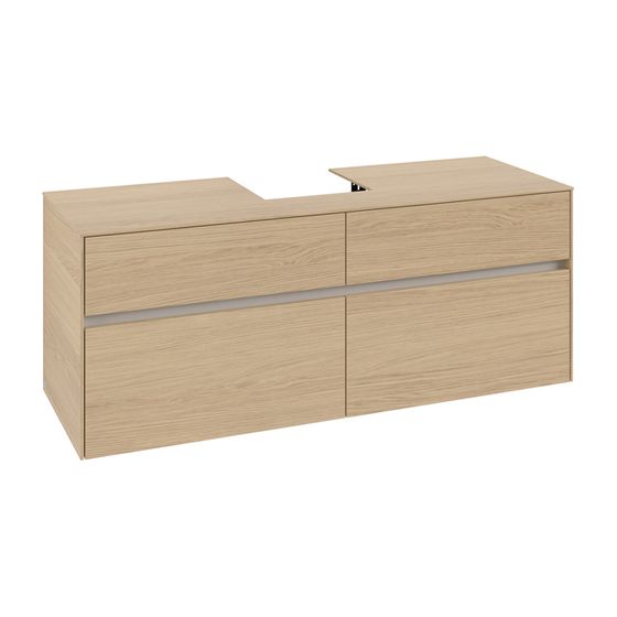 Villeroy & Boch Waschtischunterschrank Collaro C10000 1400x548x500mm Nordic Oak