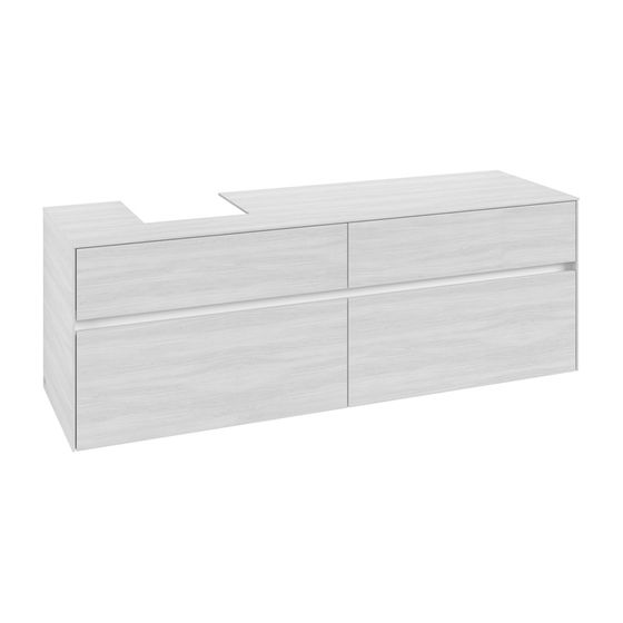 Villeroy & Boch Waschtischunterschrank Collaro C10500 1600x548x500mm White Wood